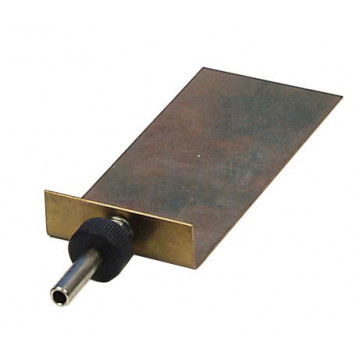 Plattenelektrode Messing