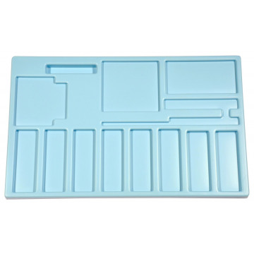 Boxeneinsatz Elektrochemie / Wärmewirkung, Facheinsatz gerätegeformt