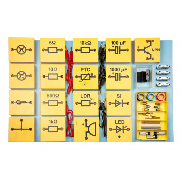 Magnetbausteinsystem compact Elektrik + Elektronik, Stromkreise