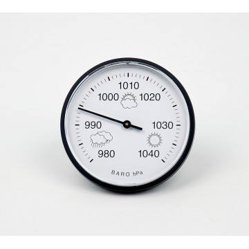 Barometer mit Skala und Zeiger, Luftdruckmessgerät