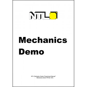 Versuchsanleitung Mechanik Demo, englisch