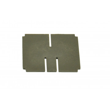 Blende 1 und 2 Schlitze, schwarz