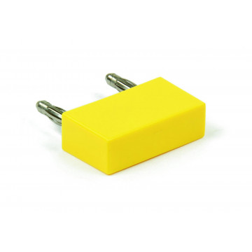 Brückenstecker 25 mm, für Magnetbaustein compact, gelb