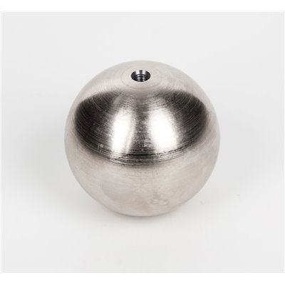 Kugel Stahl, D60 mm, mit Gewinde