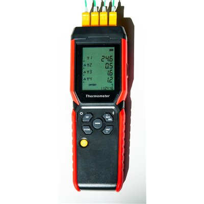 Thermometer digital, mit 4 Sensoren, Bluetooth Thermometer digital, mit 4 Sensoren, Bluetooth