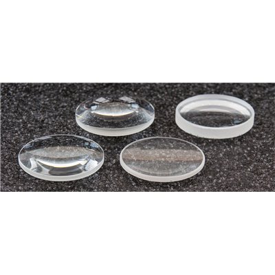 Linsen aus optischem Glas, Set 4 Stk.