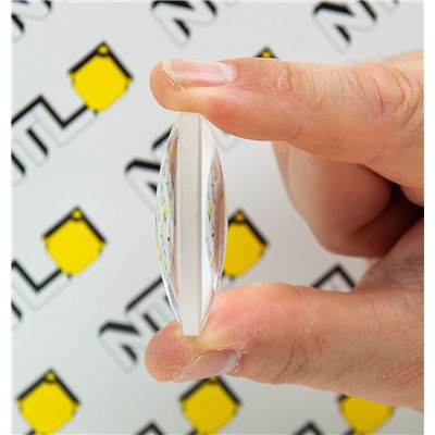 Linse aus optischem Glas (K9), D50 mm, FL  +50 mm