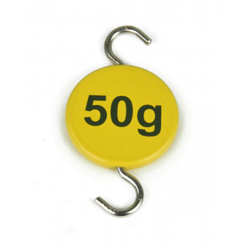 Hakengewicht 50 g, Profi, Massestück, Präzisionsgewicht